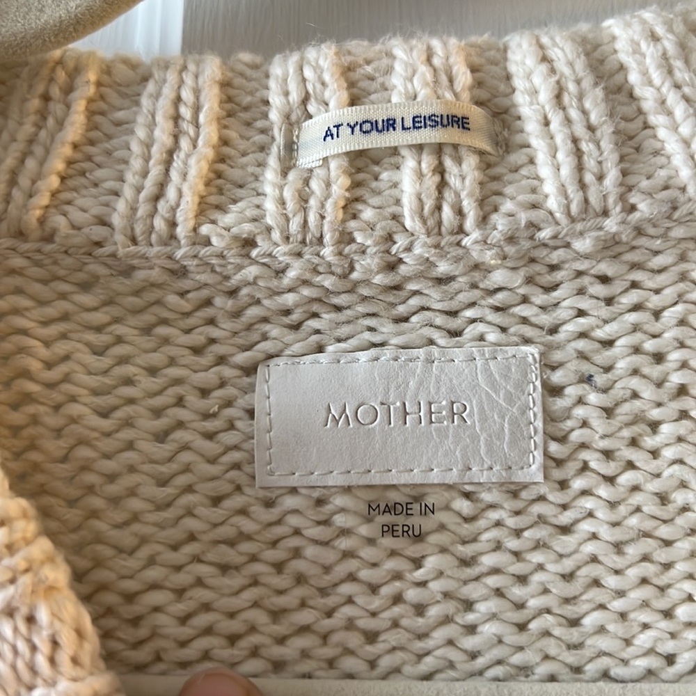 MOTHER  “la mar e haute” sweater - Picture 2 of 5
